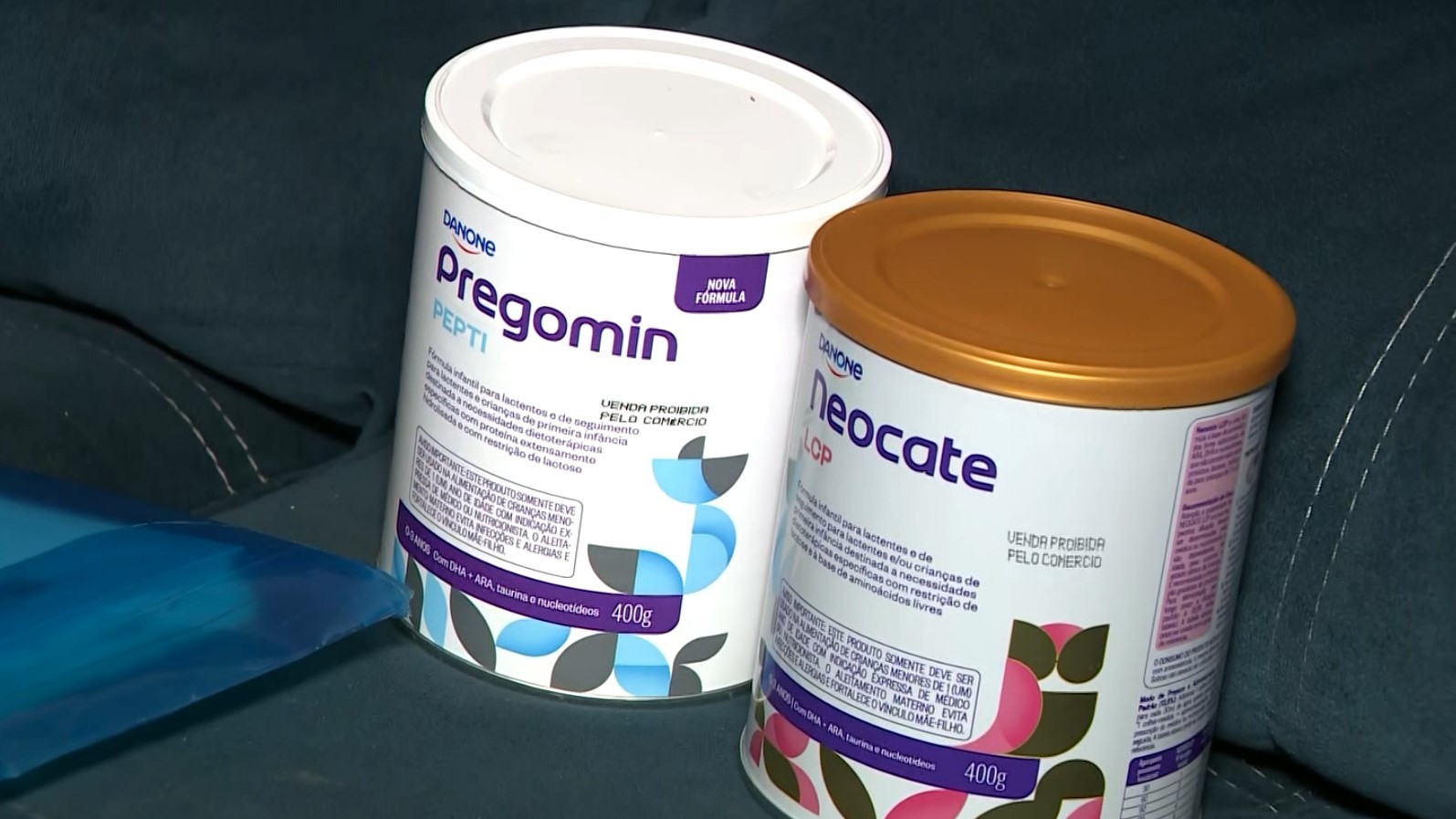 Com demora do Estado, famílias dependem de doações de fórmula especial para alimentar crianças com alergia a leite