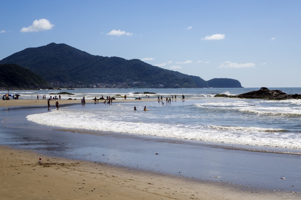 Praia de Gravatá, Navegantes (SC) — Foto: Prefeitura de Navegantes/ Divulgação