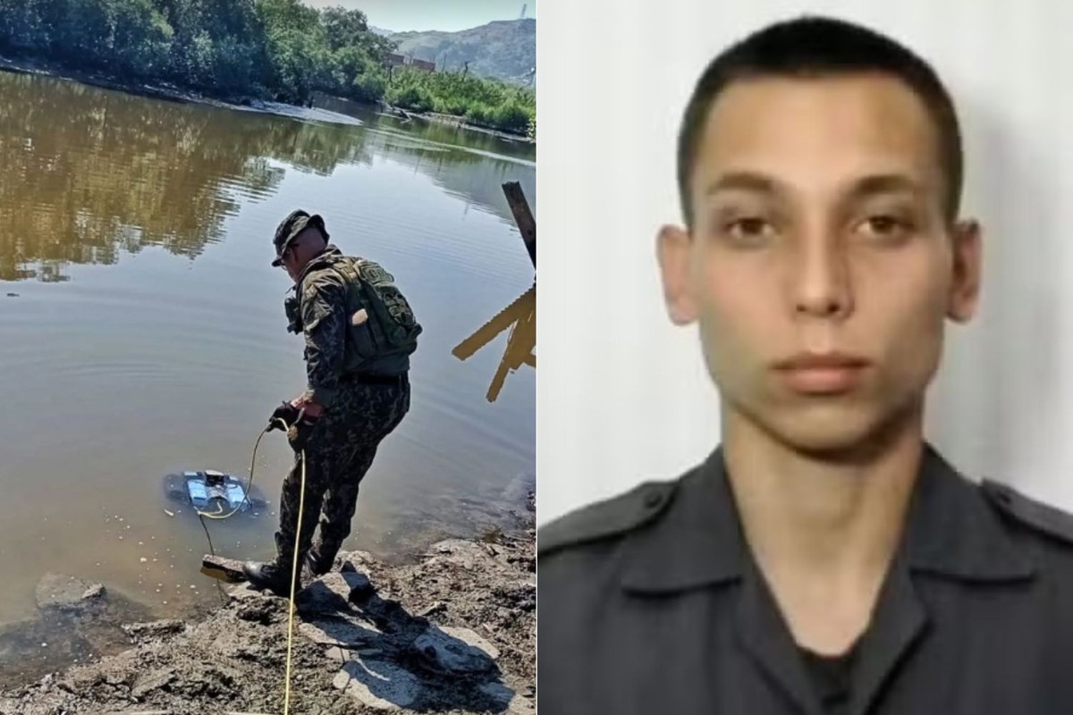 Robô subaquático de alta tecnologia é utilizado durante buscas por PM desaparecido em mangue; entenda | Santos e Região