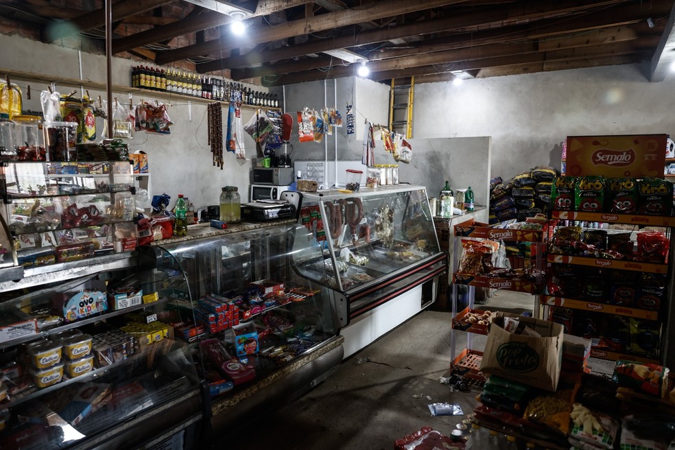 Estabelecimento onde a criana foi mantida, em Tramanda — Foto: Andr vila / Agencia RBS