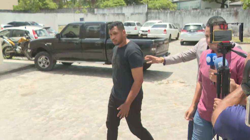 Victor Gabriel de Oliveira confessou crime na quinta-feira (16) — Foto: TV Bahia