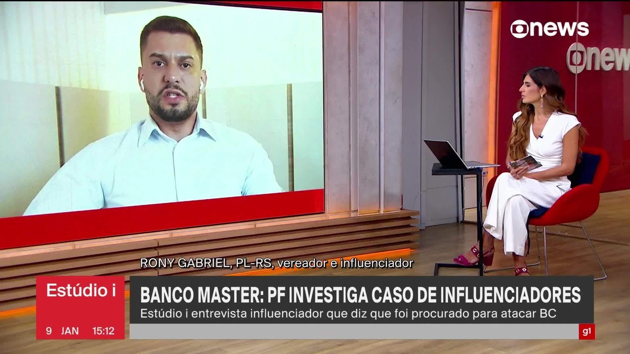 Influencers do Master: vereador que revelou plano para atacar o BC nas redes vai depor à PF no dia 12
