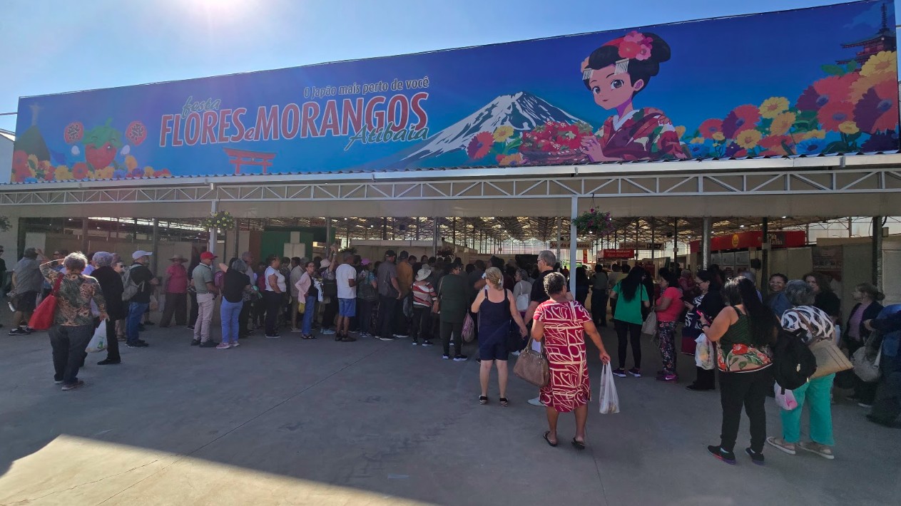 Está chegando a 44ª edição da Festa de Flores e Morangos de Atibaia