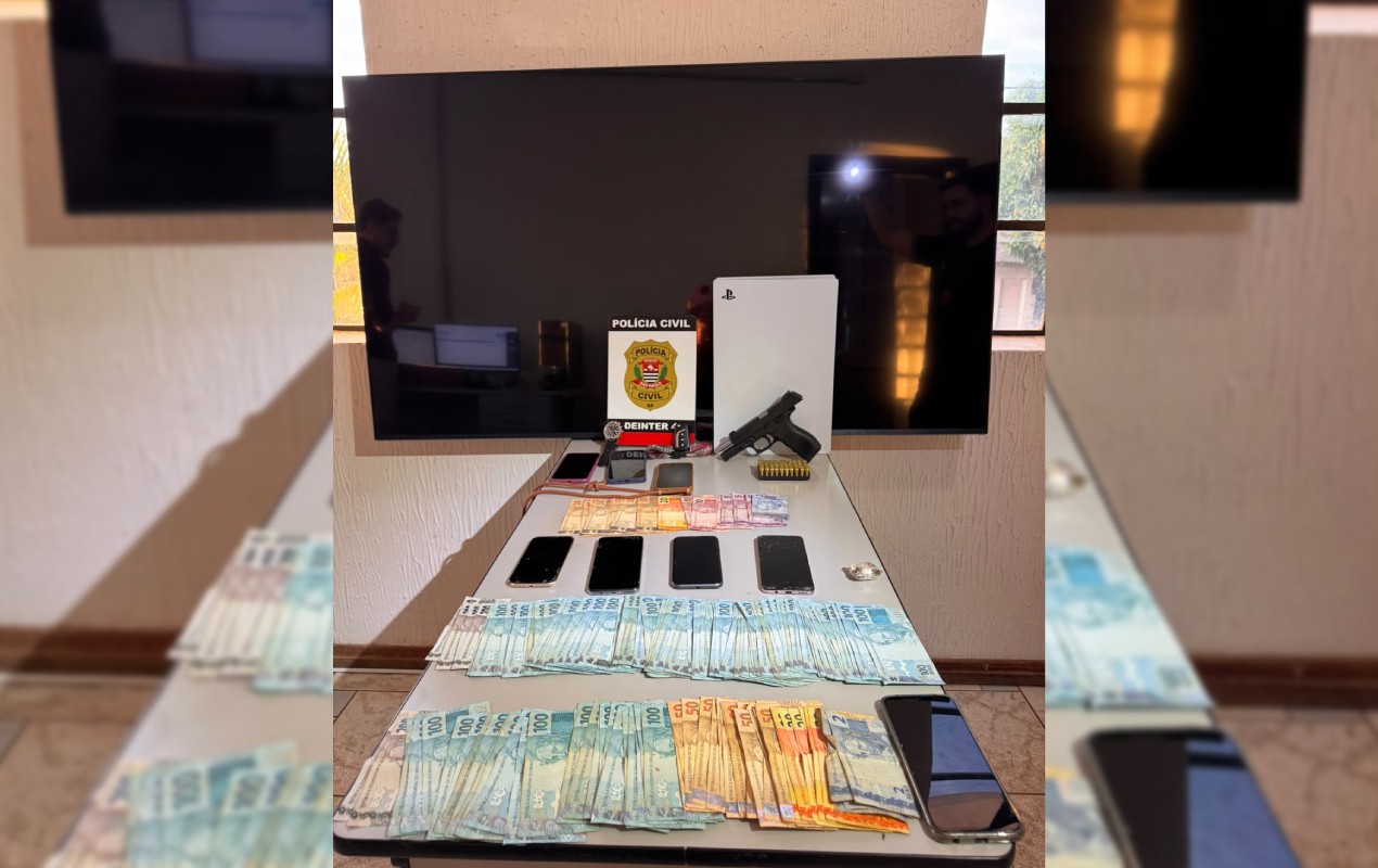 Operação contra o tráfico de drogas prende seis e bloqueia R$ 30 milhões em Promissão