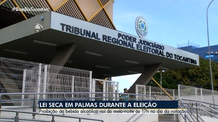 Justiça eleitoral proíbe venda de bebida alcoólica durante o período de votação