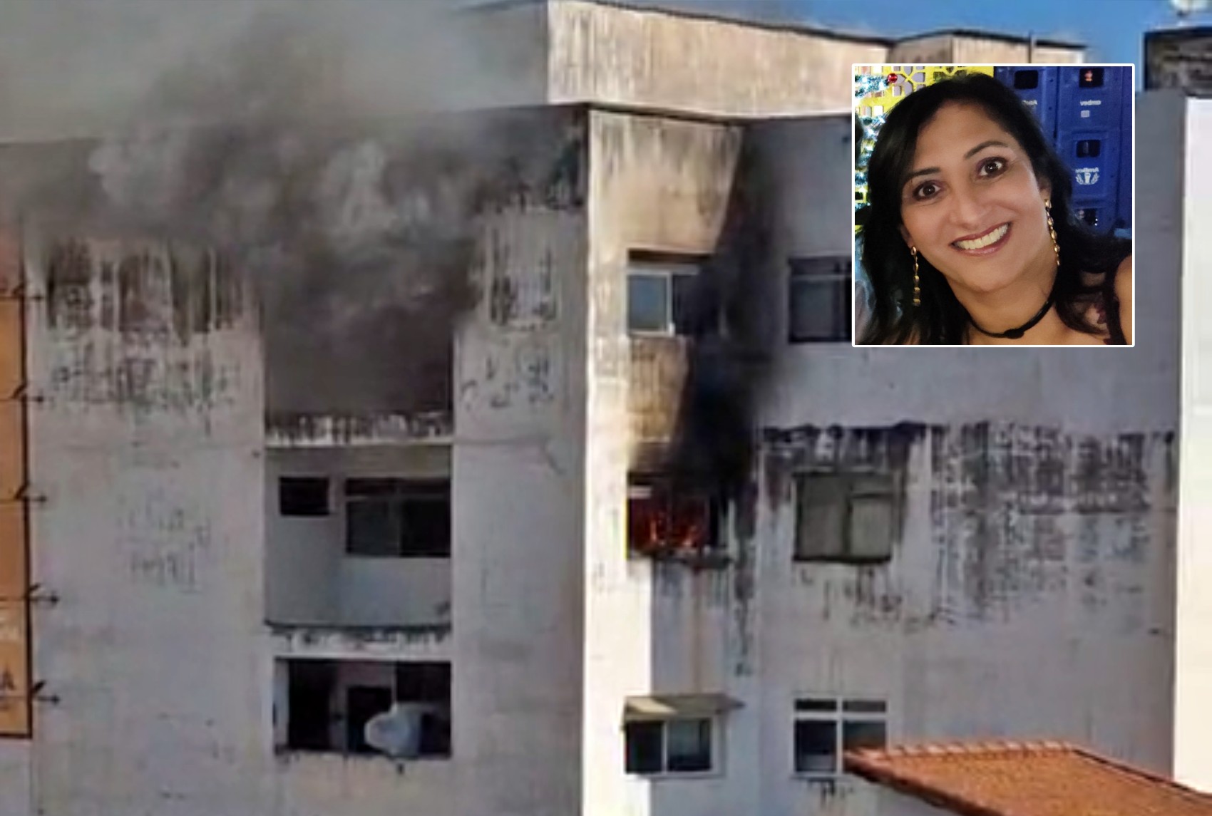 Polícia Civil investiga morte de psicóloga carbonizada durante incêndio em apartamento, em Itajubá, MG