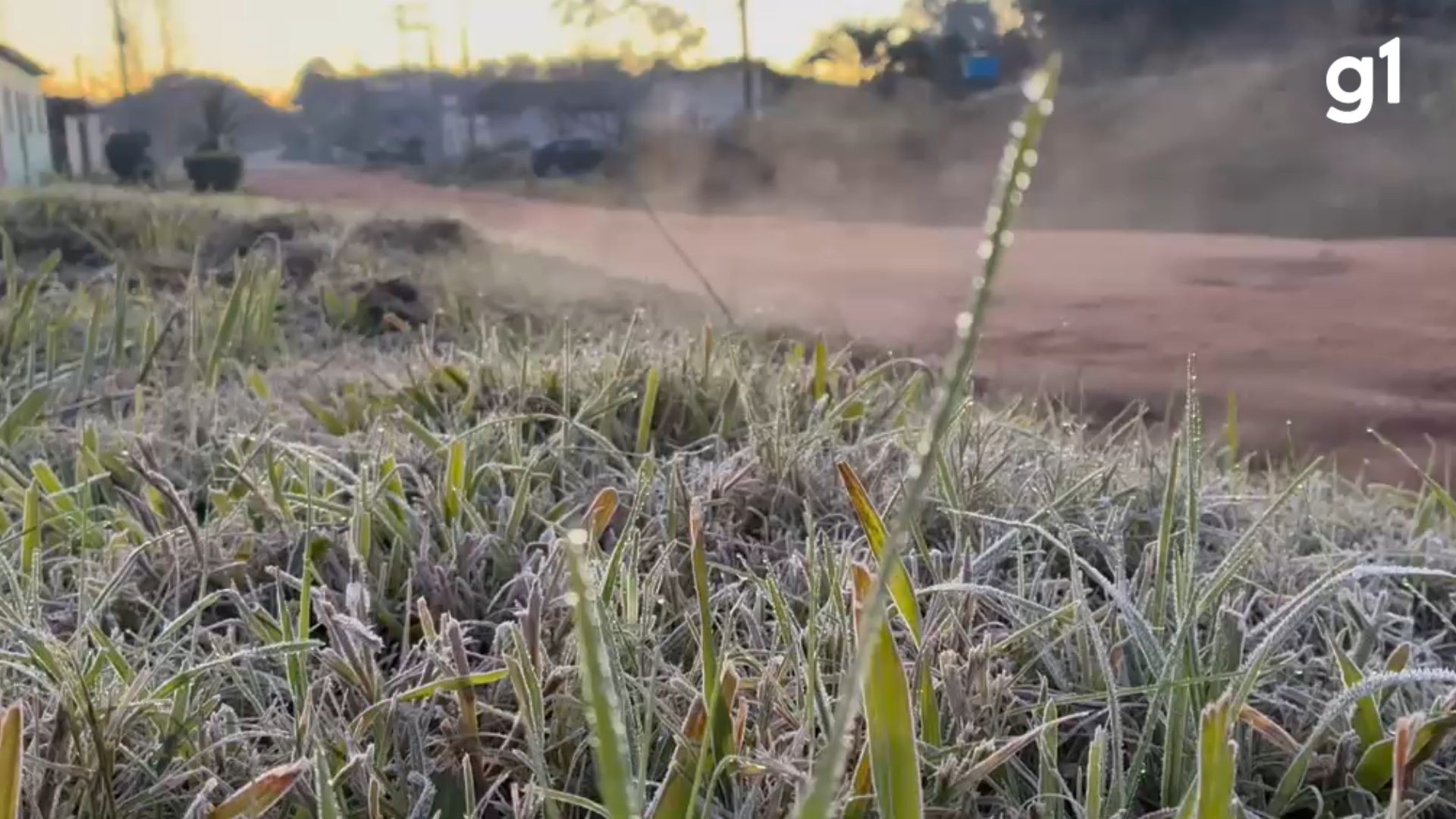 Retorno do frio traz geada e frio de -2,7°C ao RS