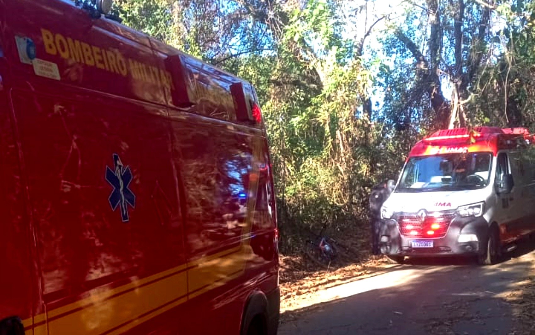 Jovem morre após queda de bicicleta na estrada da Montanha Sagrada em São Lourenço, MG