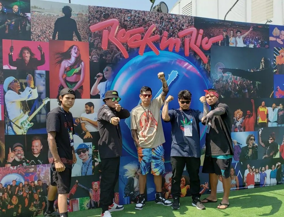 Brô MC’s no Rock In Rio — Foto: Divulgação
