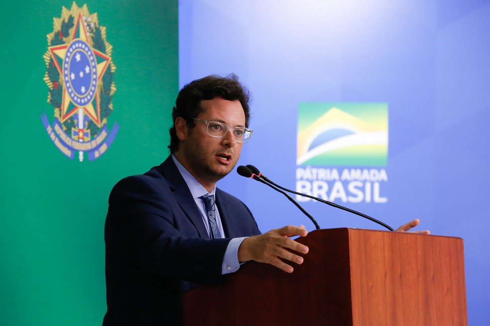 Ex-secretário de Comunicação Social da Presidência da República, Fábio Wajngarten — Foto: Anderson Riedel/PR