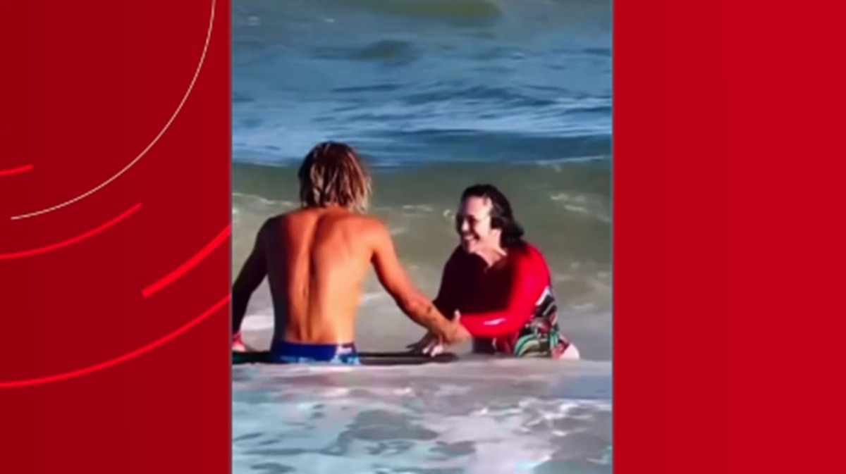 VÍDEO: surfista salva banhista de afogamento na Praia do Francês, em Marechal Deodoro