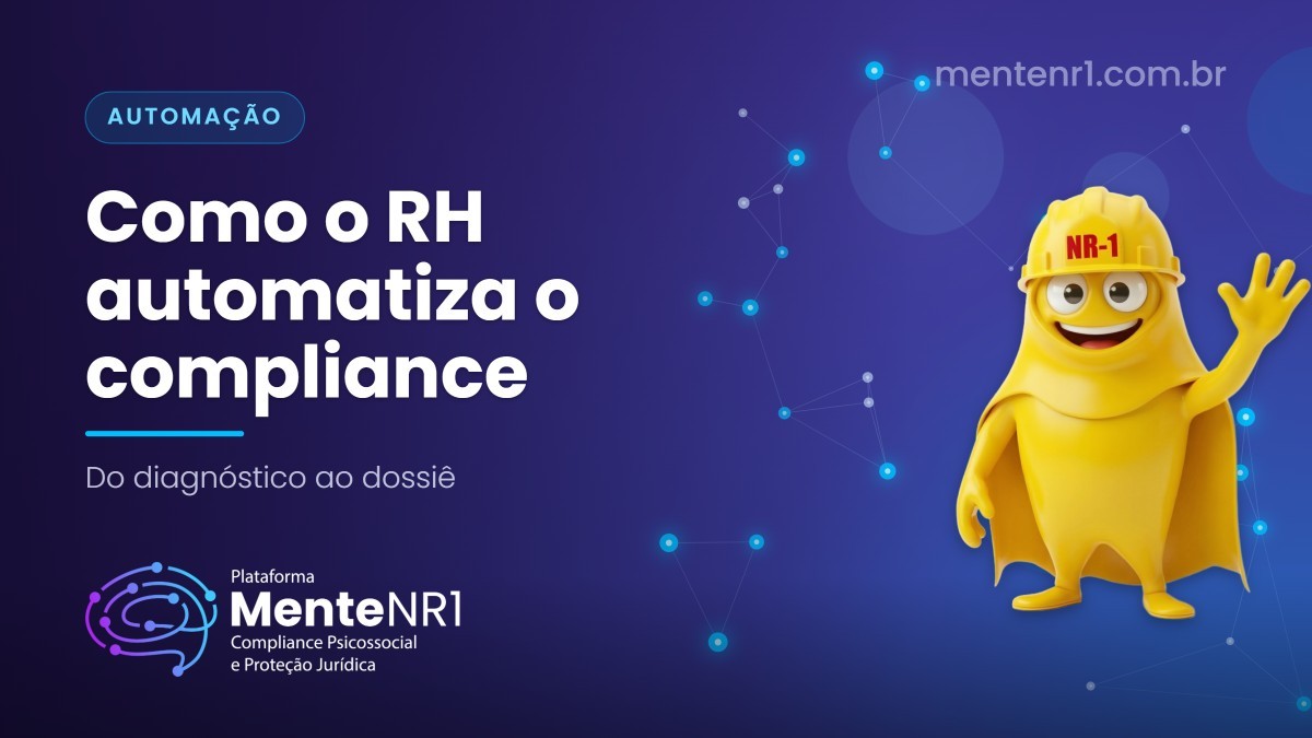 Como o RH pode automatizar o compliance da NR-1