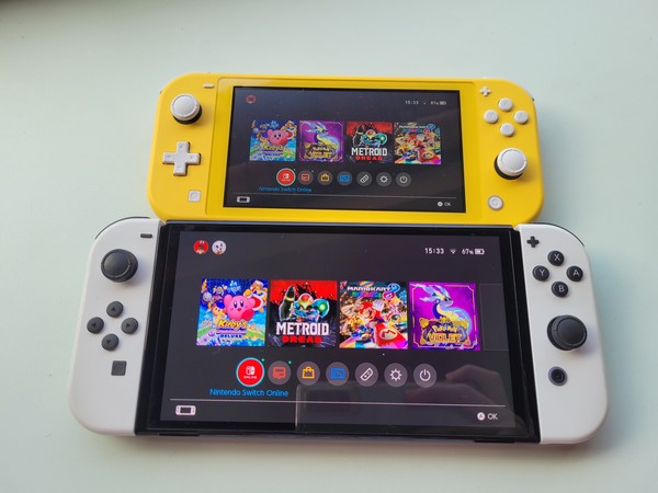Nintendo Switch Lite consoles de videogame com leve e fácil de transportar  compatível todos os jogos de mão nintendo switch console portátil
