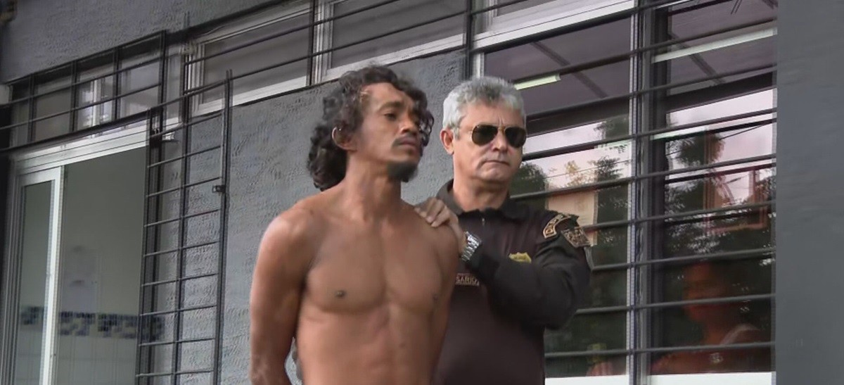 Suspeito de matar homem em situação de rua é preso em Boa Viagem; VÍDEO
