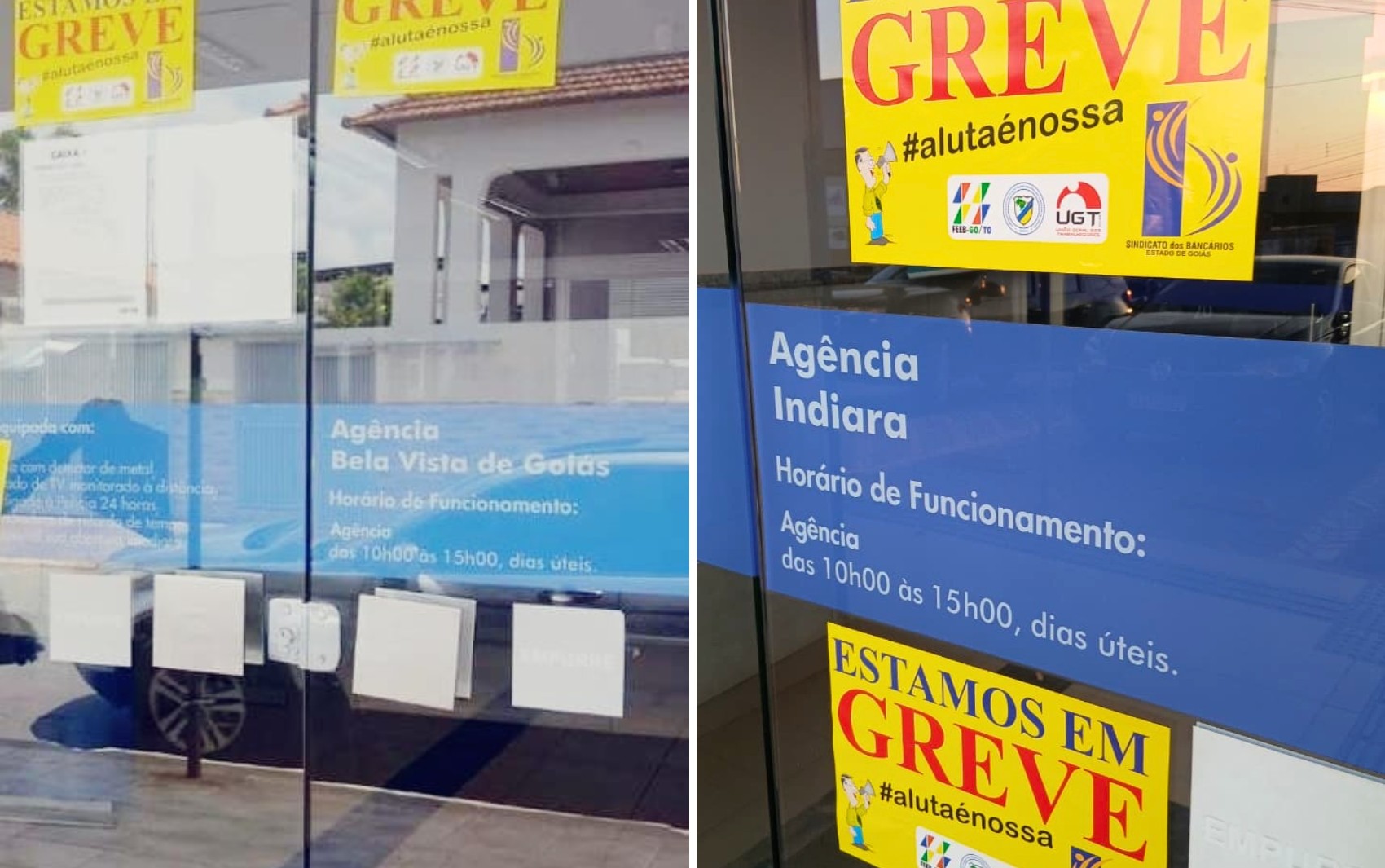 Agências da Caixa em Goiás são fechadas por tempo indeterminado após servidores em greve rejeitarem acordo coletivo