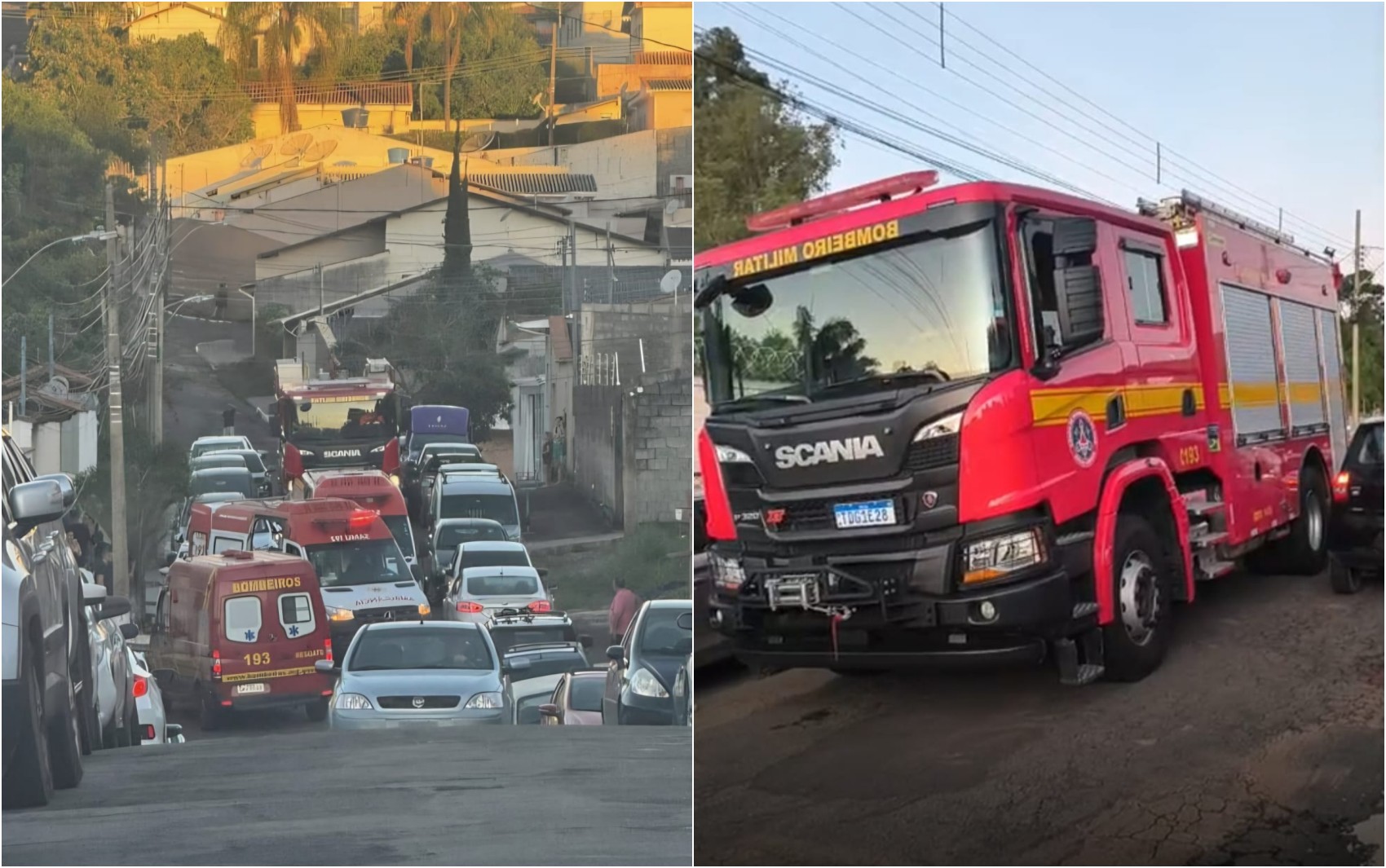 Explosão durante confraternização deixa três mulheres feridas em Alfenas, MG
