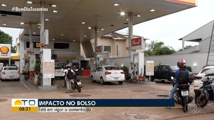 Aumento no ICMS eleva preço da gasolina, diesel e gás de cozinha