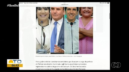 Eleições 2024: conheça os planos de governo dos candidatos à Prefeitura de Palmas