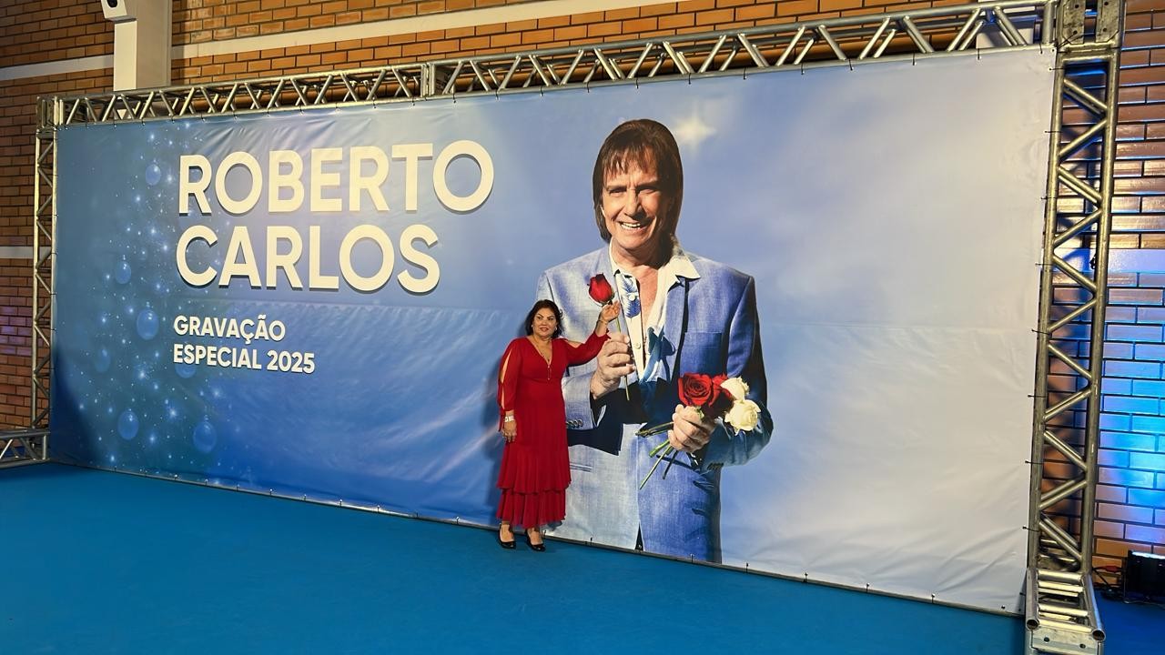 Gravação do Especial da TV Globo com Roberto Carlos acontece em Gramado