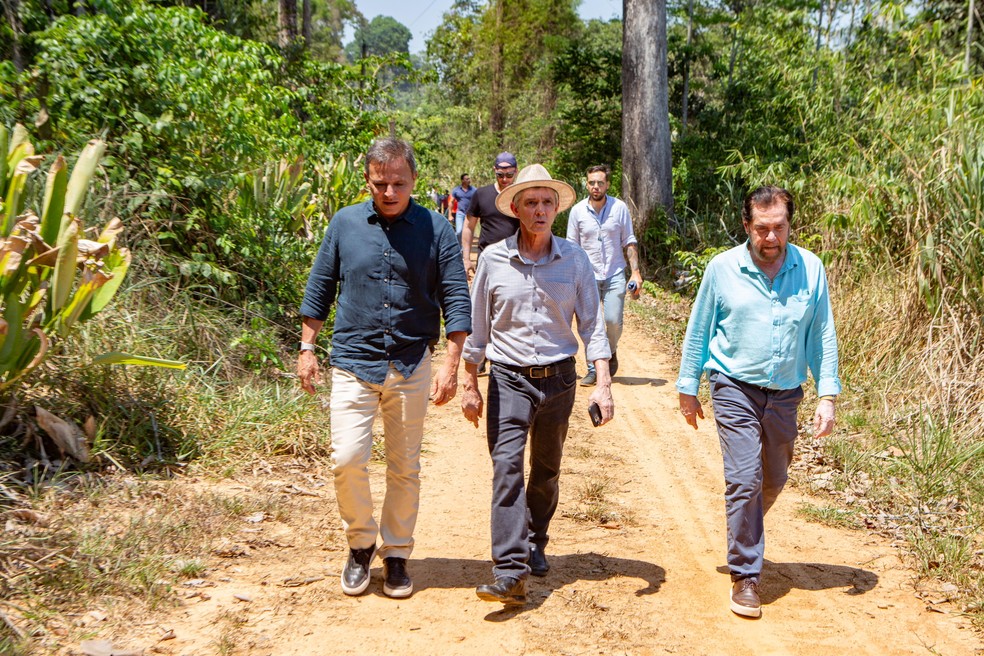 CPI das ONGs faz diligência na Reserva Extrativista Chico Mendes — Foto: Asscom/Marcio Bittar