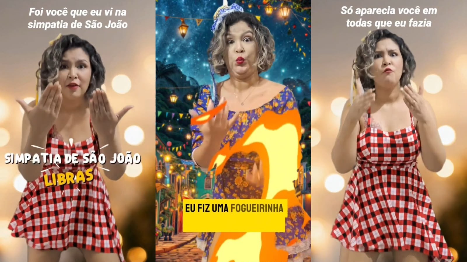 Intérprete de Libras do Amapá leva músicas de São João para redes sociais: ‘nossa identidade cultural’ 