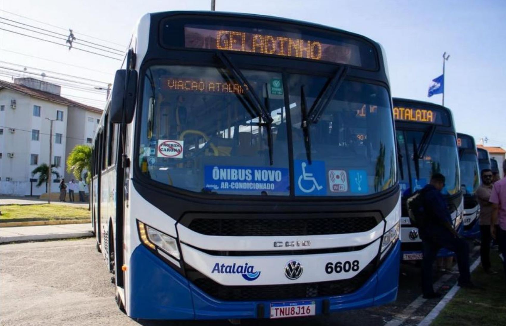 Saiba quais linhas da Grande Aracaju terão ônibus com ar-condicionado 
