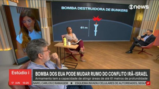 Bomba dos EUA que perfura bunker pode mudar rumo do conflito Irã x Israel; veja análise