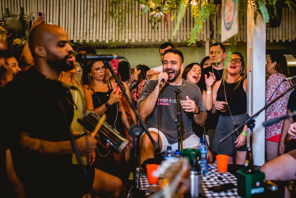 Roda de Samba do Preto no Branco no 294 é atração deste sábado, em Natal — Foto: Divulgação