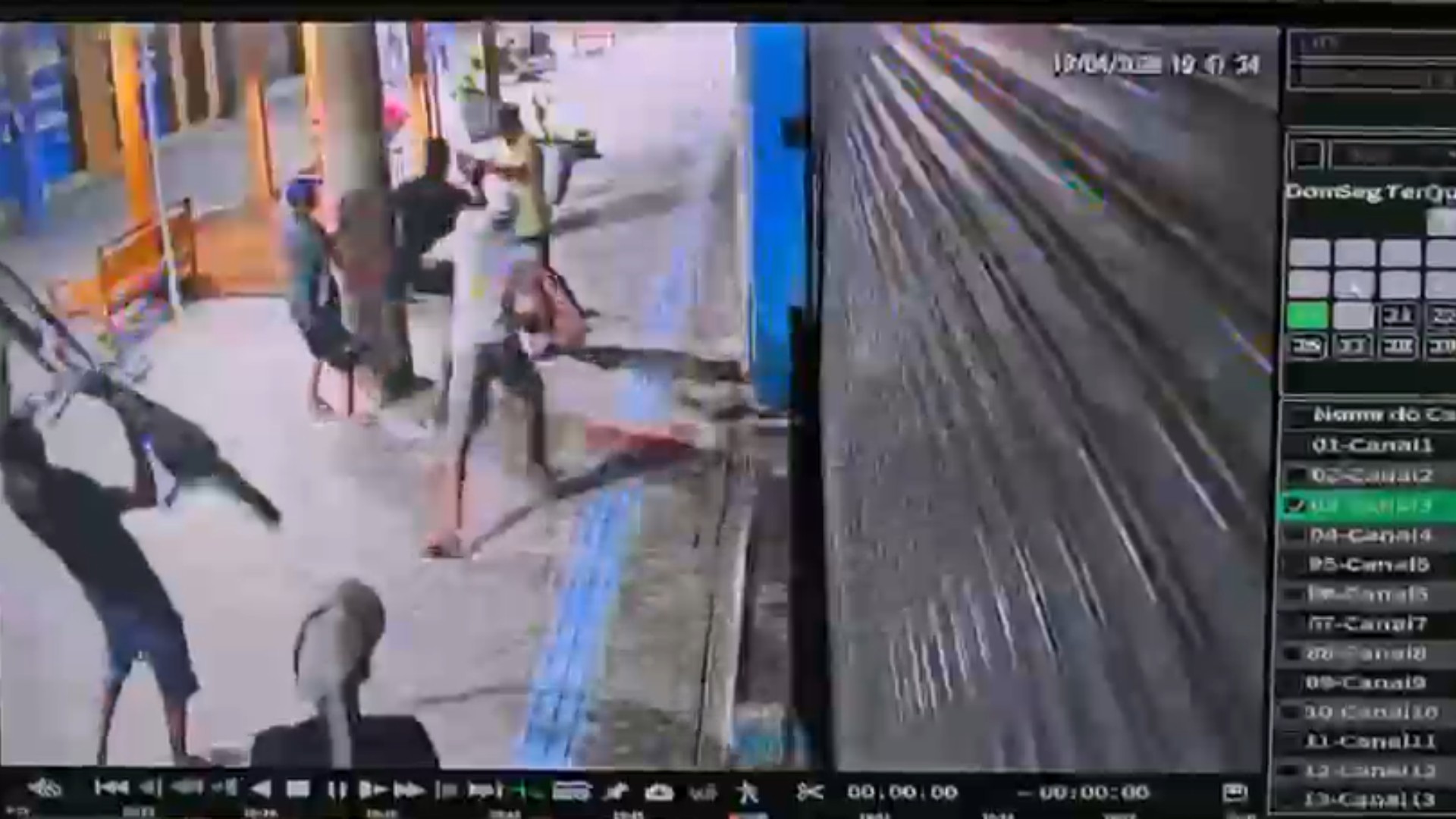 Ex-vereador de 73 anos é agredido por grupo de jovens, bate a cabeça e desmaia em São Roque; VÍDEO