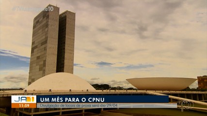 Provas do Concurso Nacional Unificado serão aplicadas em três cidades do Tocantins