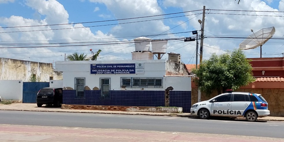 Delegacia de Trindade, PE — Foto: Cássio Fonseca /Divulgação