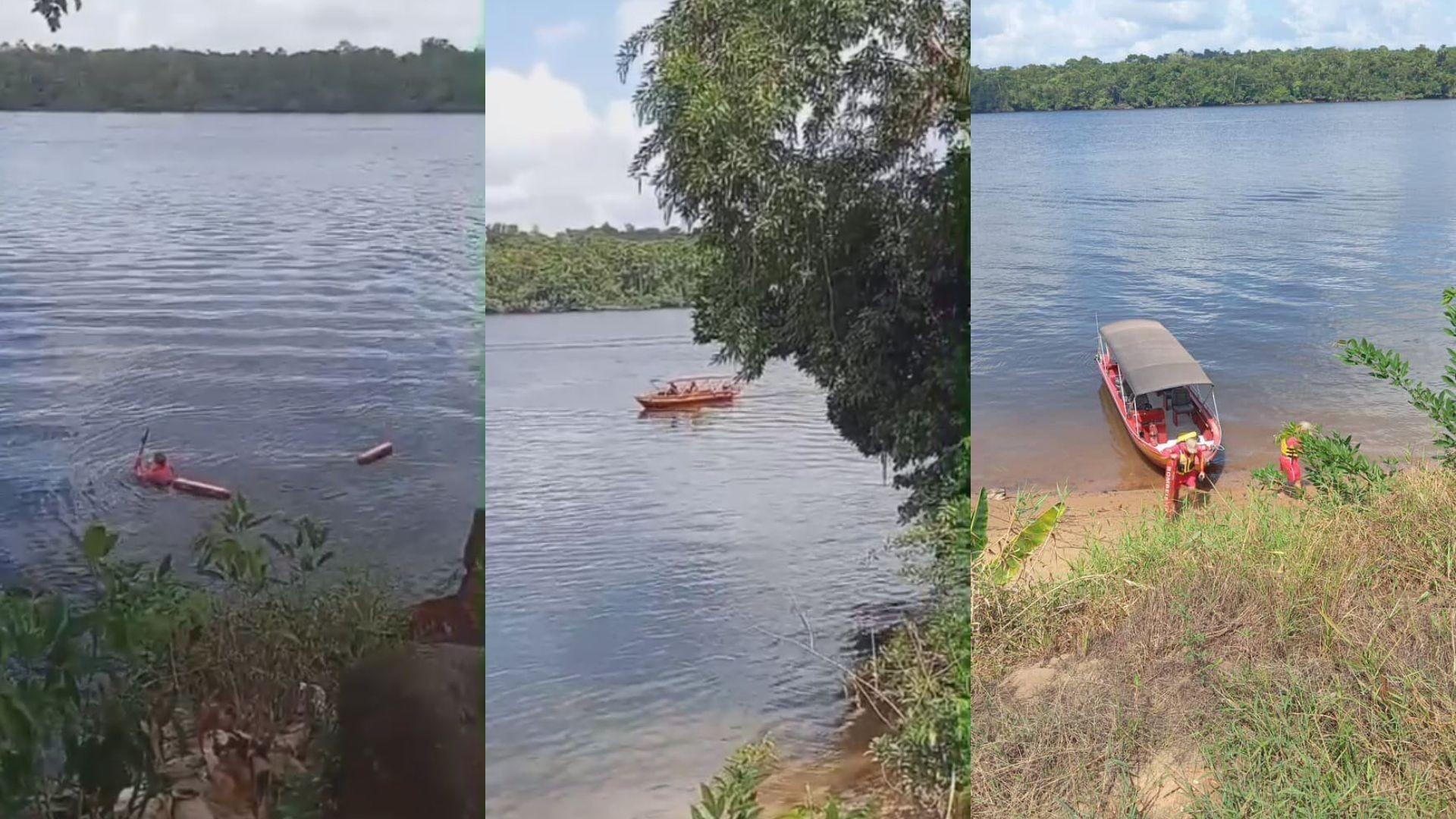 Jovem desaparece em balneário de Oiapoque; mergulhadores são enviados para buscas