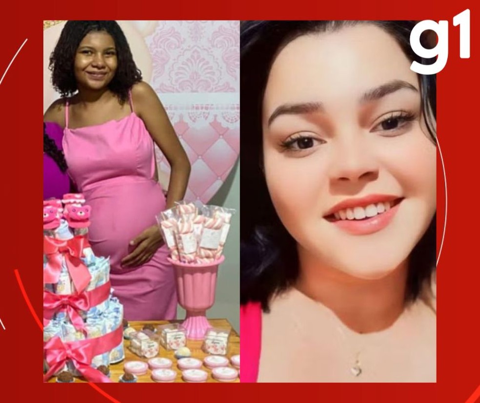 Emilly Azevedo Sena, à esquerda e Nataly Helen Martins Pereira à direita — Foto: Reprodução