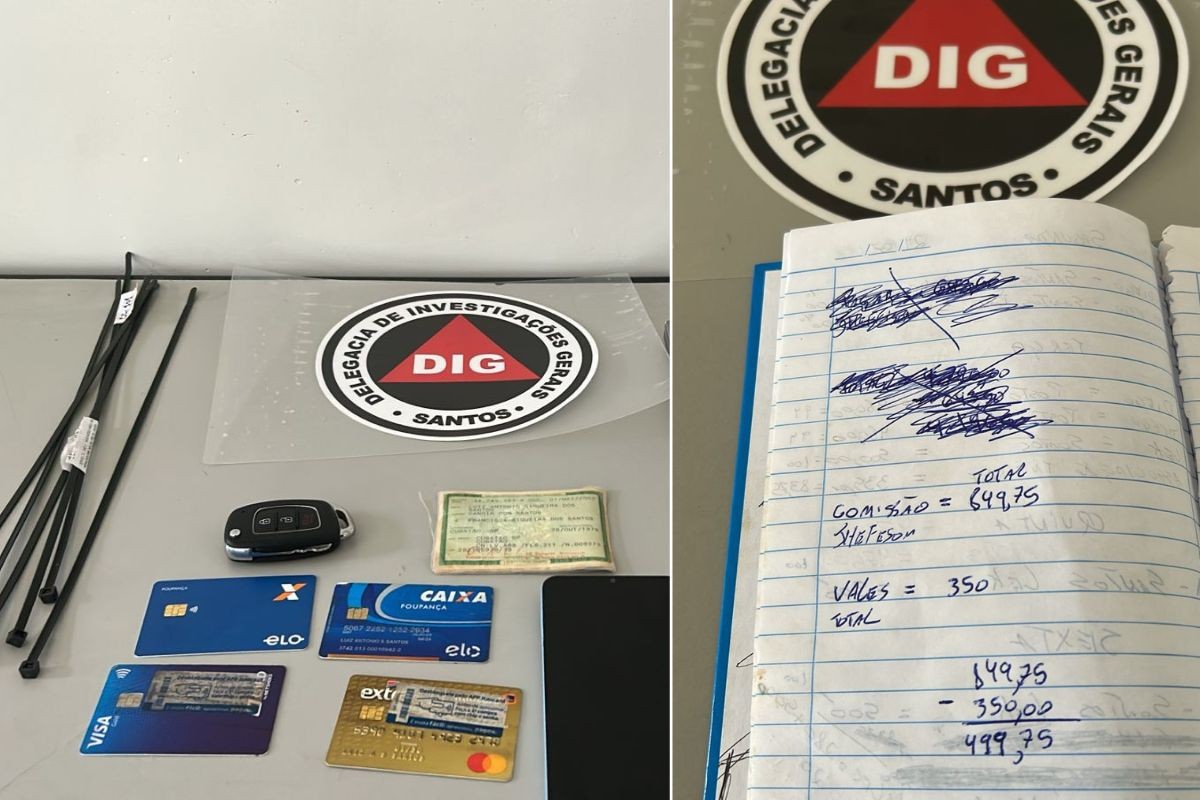 Dupla é presa por integrar quadrilha que desviou contêineres avaliados em R$ 5 milhões no Porto de Santos, SP