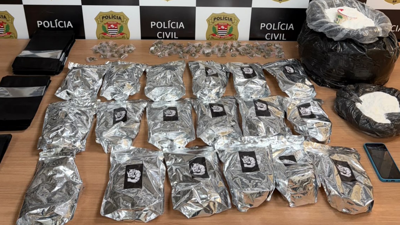 Mulher é presa por importar produtos químicos para misturar cocaína em Piracicaba