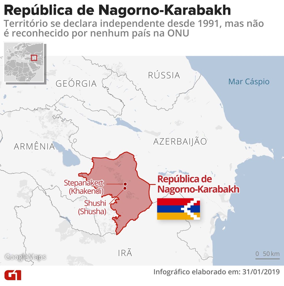 A guerra no Alto Karabakh e os crimes de guerra da Armênia