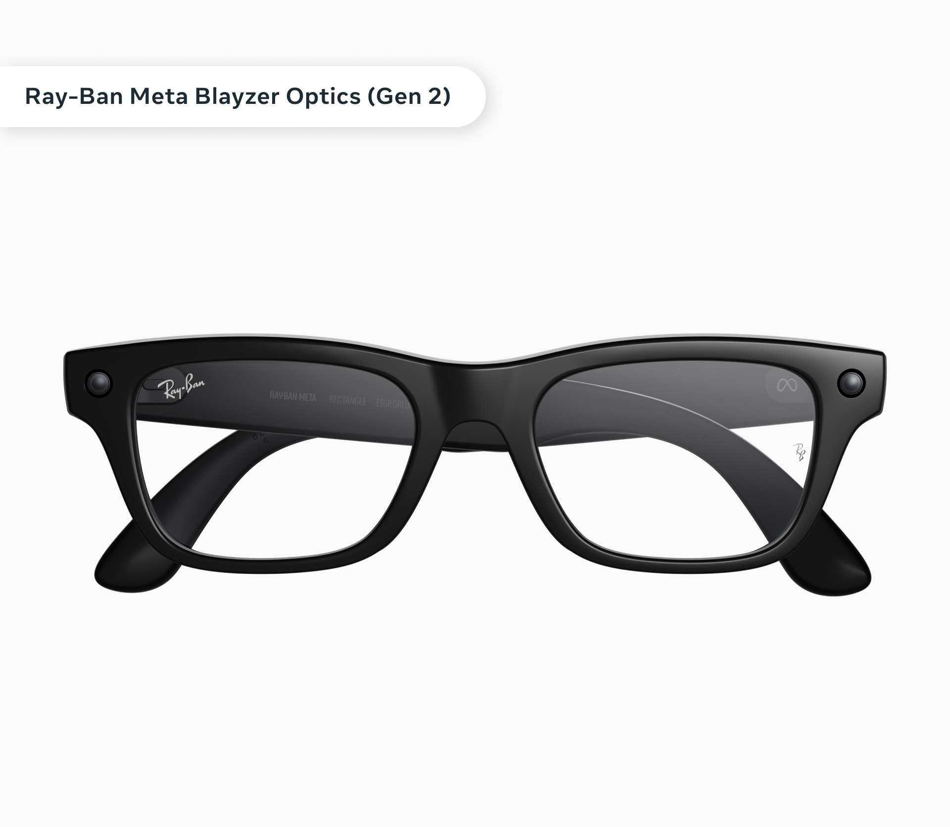 Meta lança dois óculos inteligentes Ray-Ban para usuários de lentes de grau
