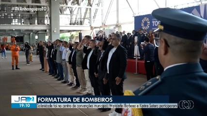 Governador Wanderlei Barbosa participa de solenidade do Corpo de Bombeiros