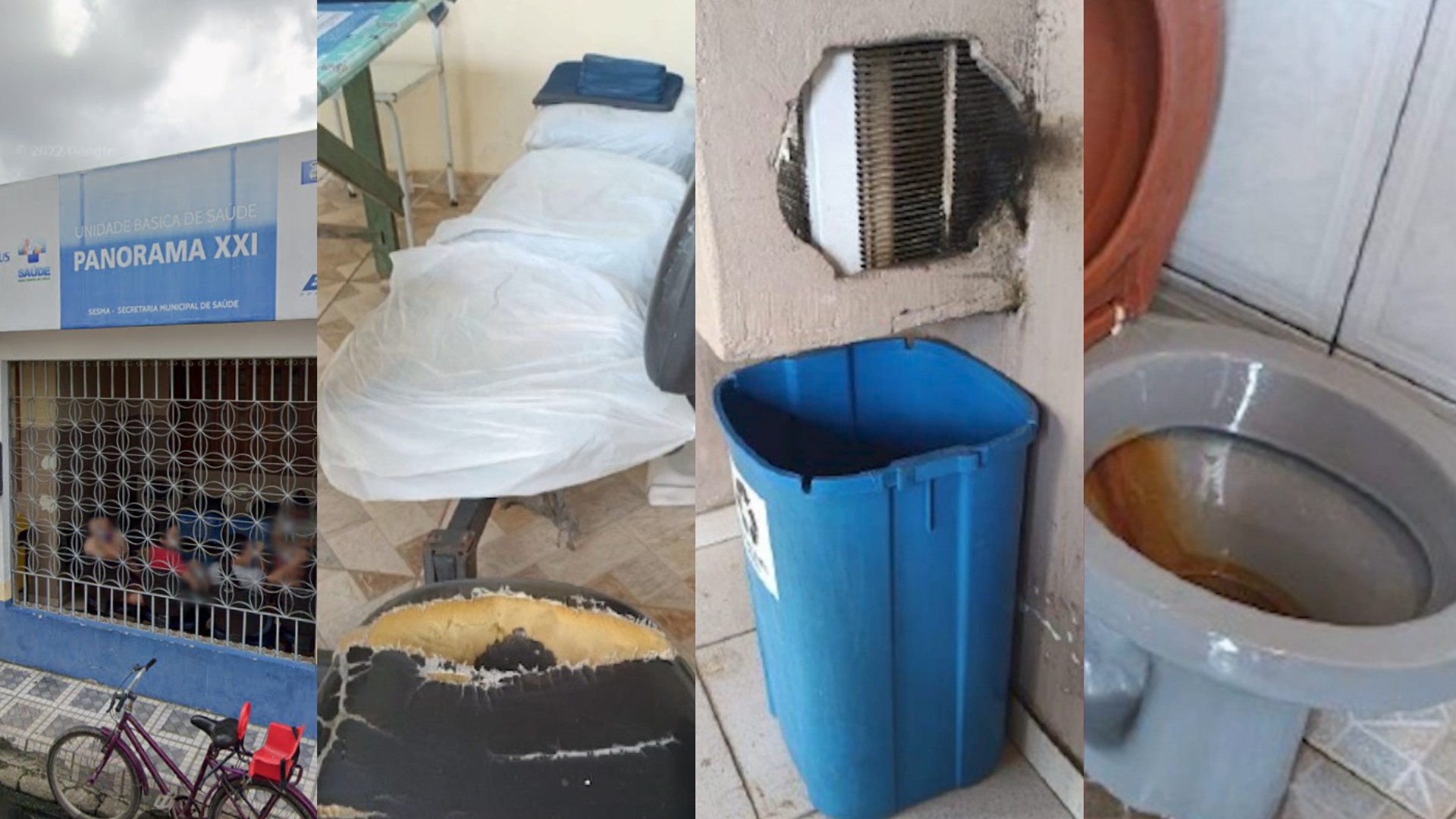 Unidade de Saúde da Família em Belém está em estado precário e apresenta riscos a pacientes, aponta Ministério Público