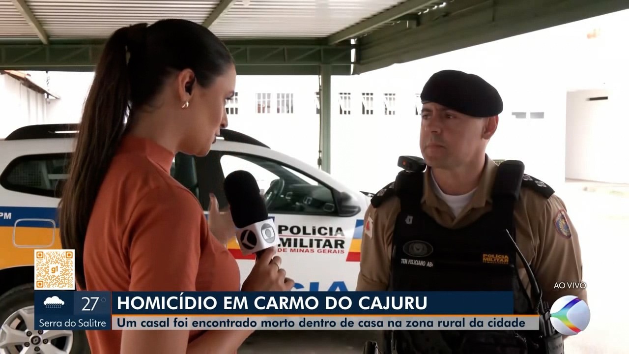 Dois corpos carbonizados são encontrados dentro de carro incendiado em MG