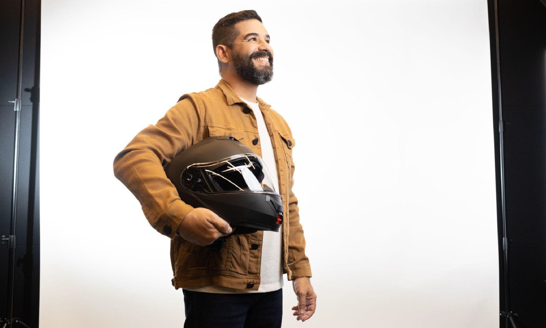 Ele idealizou um curso online para segurança no motociclismo brasileiro