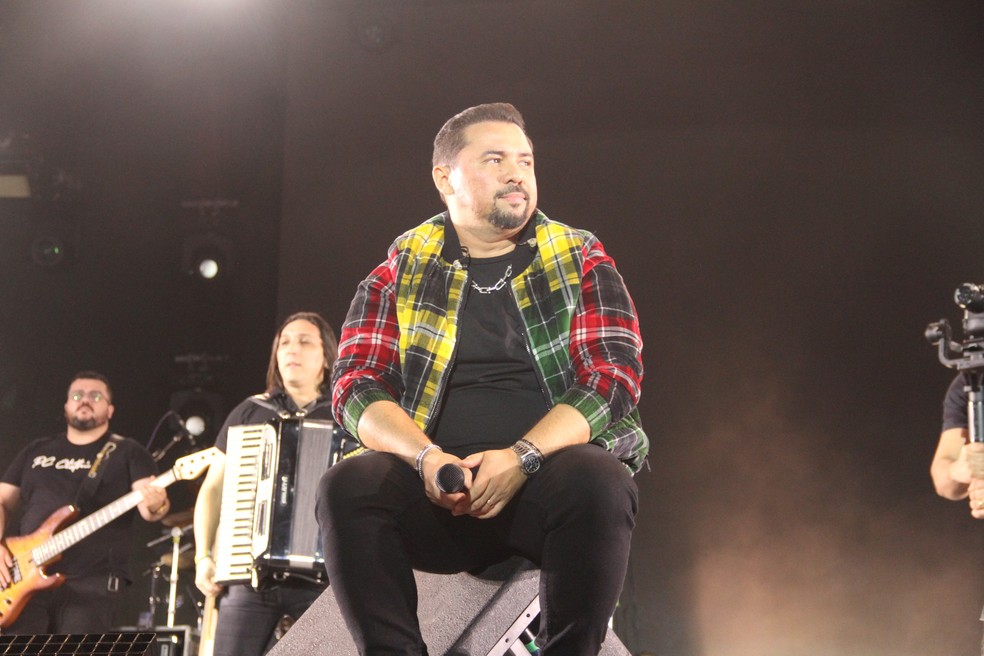 Xand Avião no São João 2023 de Campina Grande — Foto: Erickson Nogueira/g1