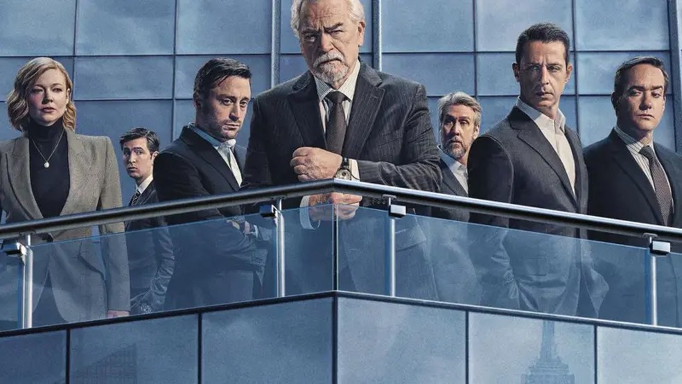Série Succession mostra disputa de poder entre família multimilionária — Foto: Cortesia/HBO