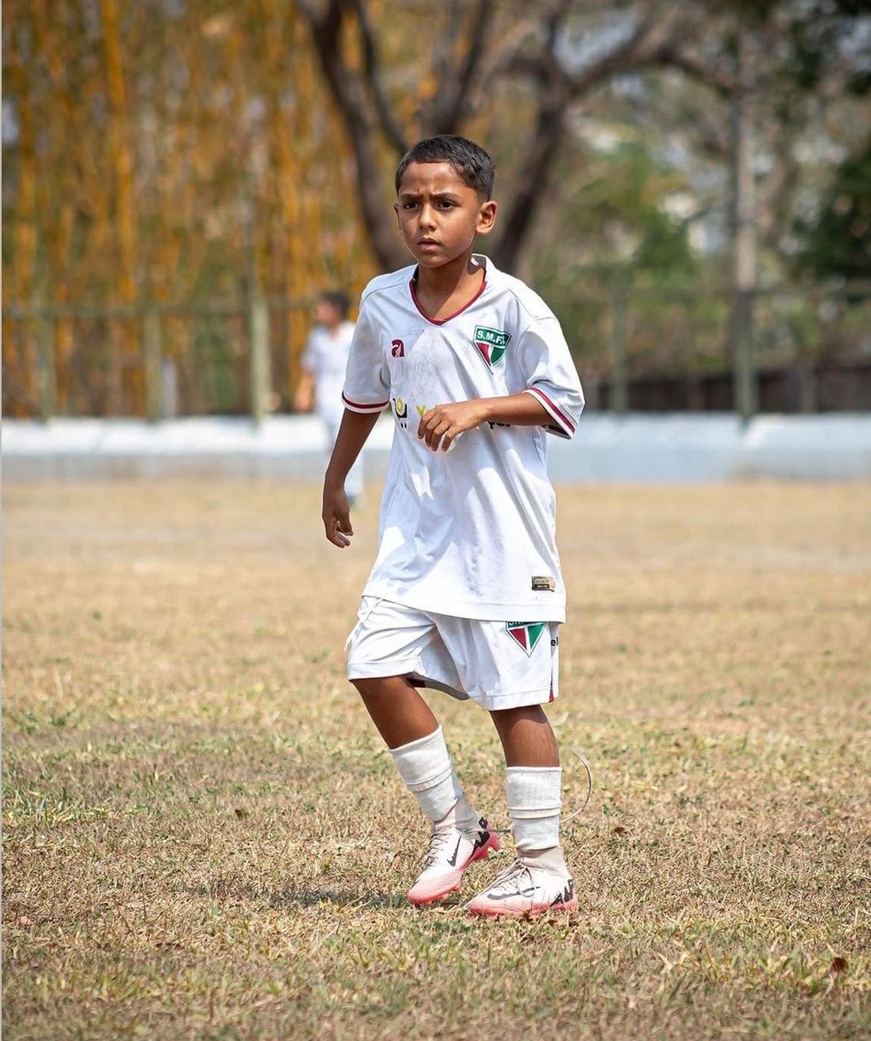 Matheus Faleiro era jogador do time Souza Moreira &mdash; Foto: Redes Sociais/Reprodu&ccedil;&atilde;o