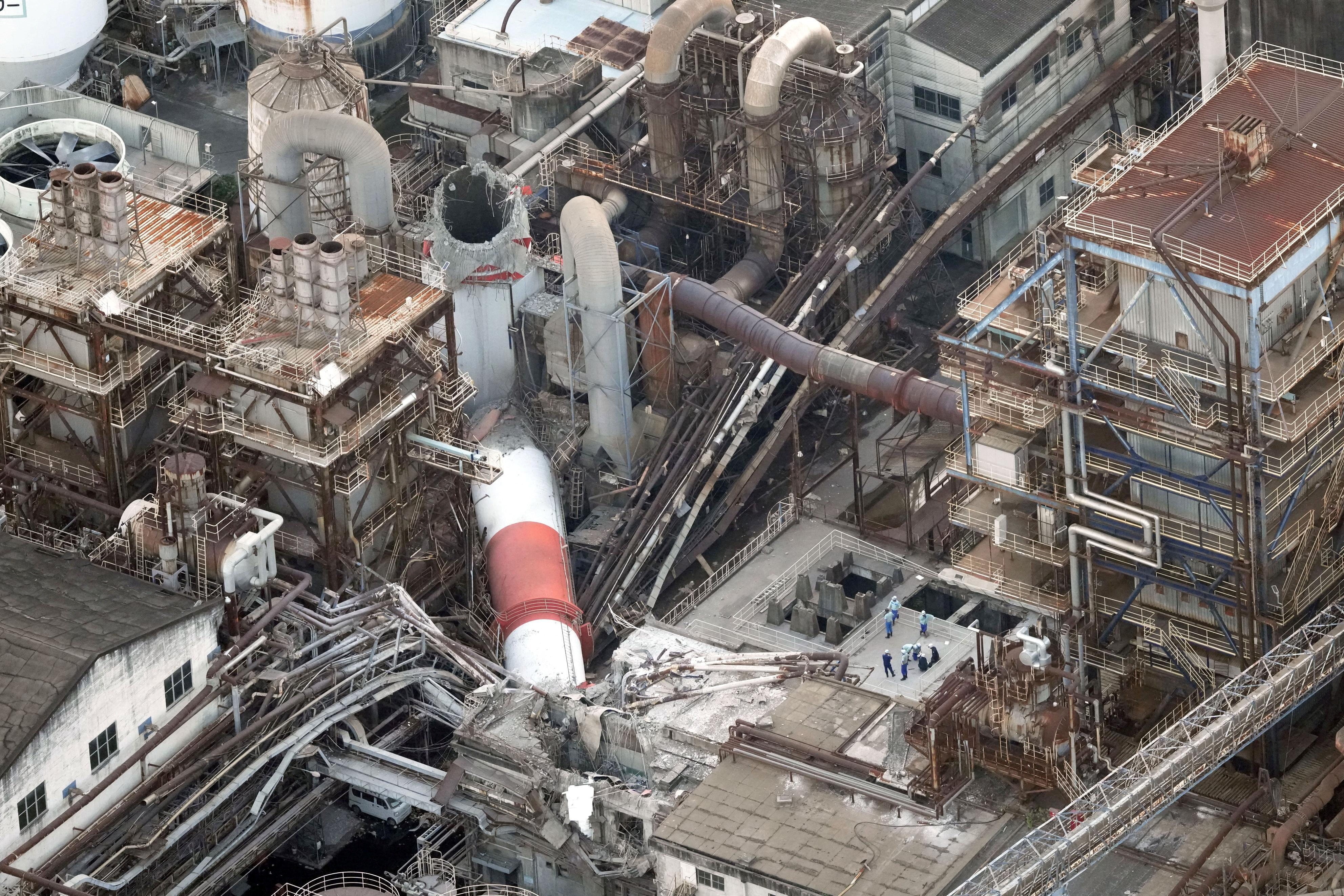 Terremoto no Japão deixa desaparecidos em fábrica de papel, diz imprensa local