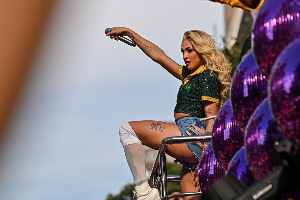 A cantora Pabllo Vittar se apresenta no dia 14 de novembro na Tusca — Foto: ROBERTO SUNGI/ATO PRESS/ESTADÃO CONTEÚDO