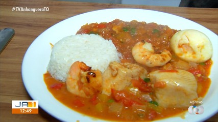 Veja o resultado da moqueca de pirarucu com camarão