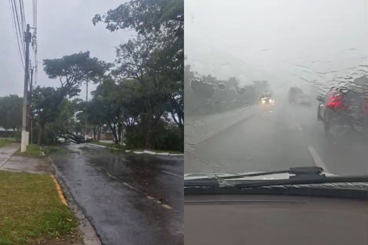 Frente fria e ciclone extratropical trazem chuva e derrubam temperaturas em MS; veja previsão