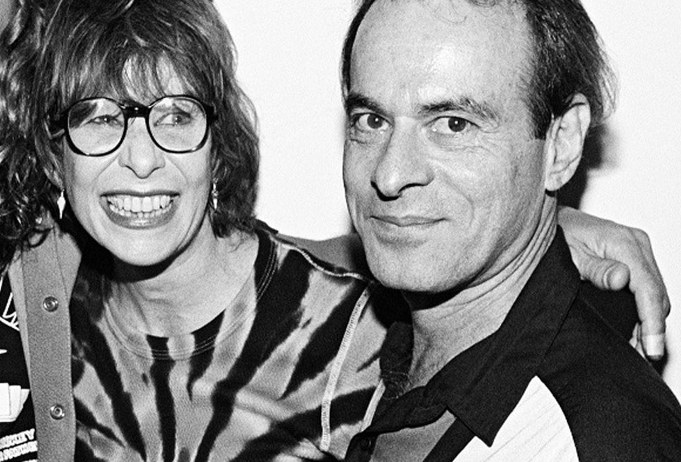 Rita Lee e Ney Matogrosso nos bastidores de show no Canecão, em Julho de 1995 — Foto: Cristina Granato / Divulgação