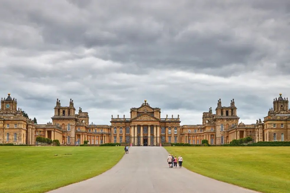 A privada fazia parte de uma exposição de arte no Palácio de Blenheim. — Foto: Getty Images via BBC